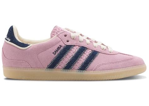 adidas samba pink schwarz|adidas samba pink stripe.